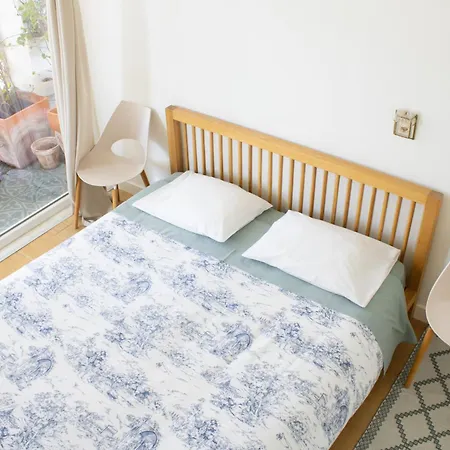 Votre Avec Salle De Bain Privee Et Balcon Vegetal A Lisbonne Amoreiras - Your With Private Bathroom And Balcony In Amoreiras 3* Lissabon